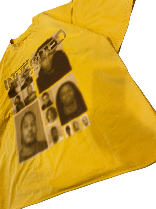 VINTAGE YELLOW ‘MUGSHOT’ TEE