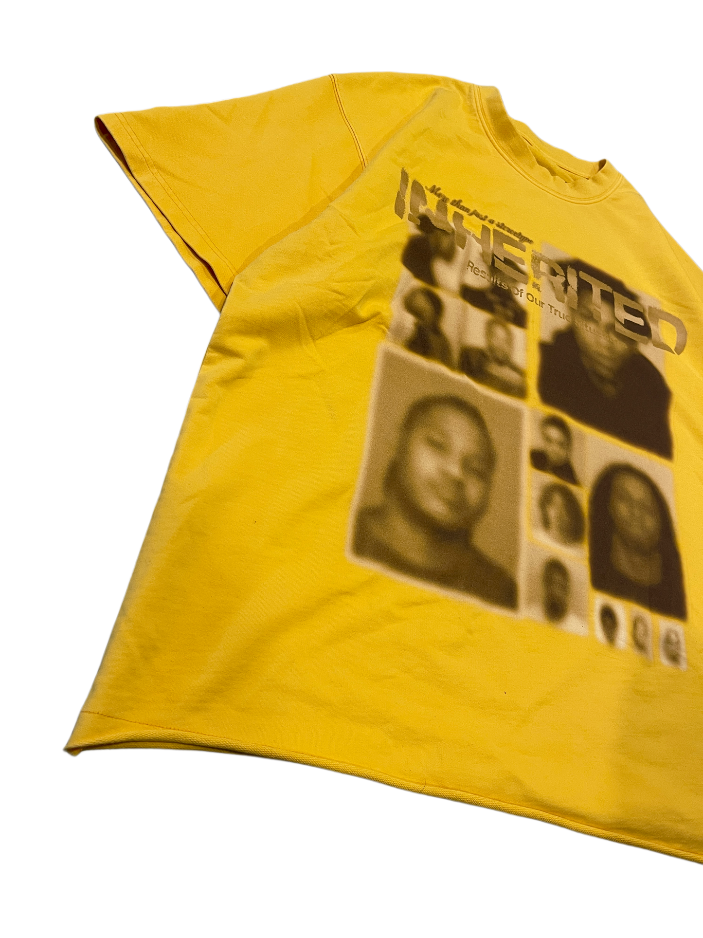 VINTAGE YELLOW ‘MUGSHOT’ TEE