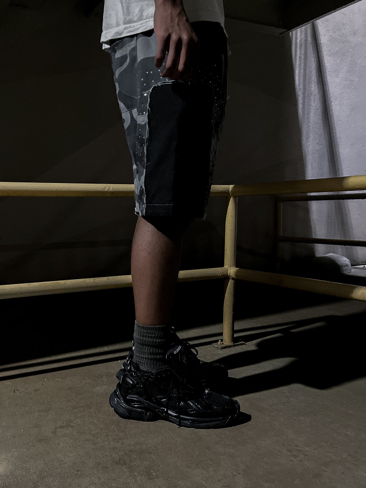 CAMOUFLAGED ‘STARGAZED’ SHORTS