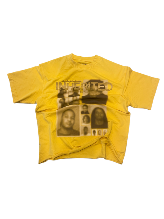 VINTAGE YELLOW ‘MUGSHOT’ TEE